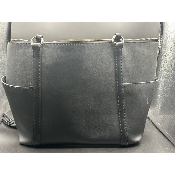 Michael Kors Nomad Large Top Zip Tote Black - Picture 2 of 5